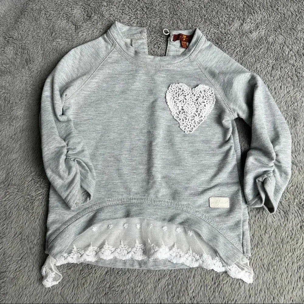 7 for all mankind sweatshirt. Size 24 month